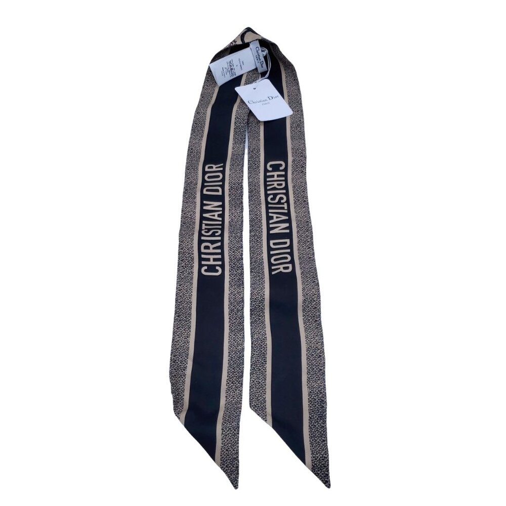 CHRISTIAN DIOR Women's Silk Scarf Mitzah Burnt Rose NIB